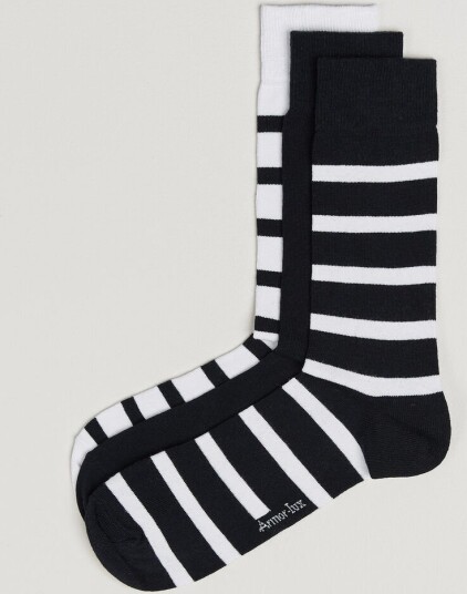 Armor lux 3 Pack Loer Socks Rich Navy/White Armor lux 3 Pack Loer Socks Rich Navy/White