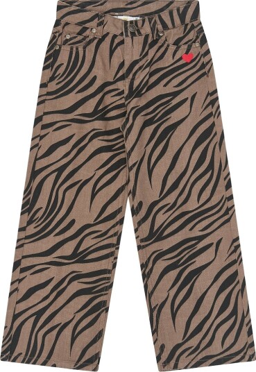 The New Tnvanya Wide Fit Jeans Brown 5