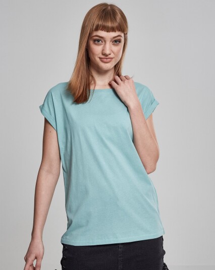 Urban Classics Women's Thirt med ekstra skuldre Blå