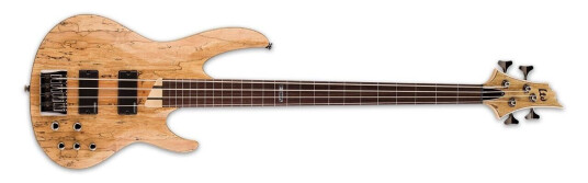 Ltd B204 Sm Fretless Natural Satin
