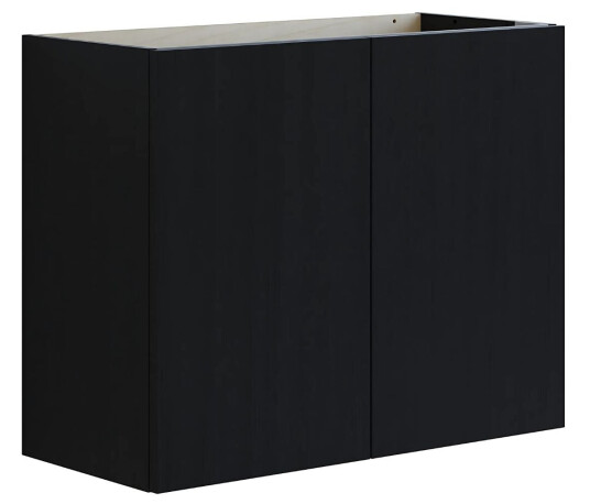 Dansani Inzo Classic Glatt Servantskap Slim 2 Dører B60 80xh64xd35cm Svart eik / 80cm
