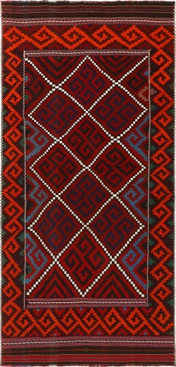 Orientalsk kelimteppe 377 x 179 cm Størrelse: 377 x 179 cm Orientalsk kelimteppe 377 x 179 cm Størrelse: 377 x 179 cm