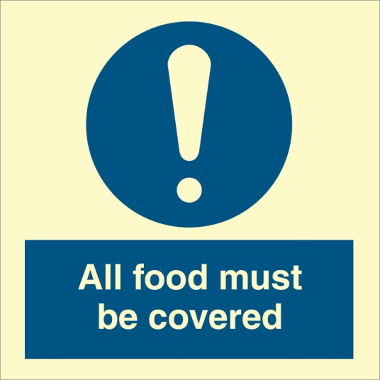 Jo Safety All food must be covered