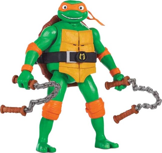 Teenage Mutant Ninja Turtles Mutant Mayhem Michelangelo Actionfigur 14 Cm Fra 3 År