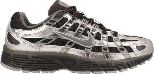 Nike Sneaker P 6000 Fløyelsbrun/Sølv Metallisk Kvinner størrelse 40