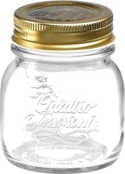 Sylteglas Quattro Stagioni 150 Ml Ø7.5X8.3 Cm Med Låg,12 Stk/Krt
