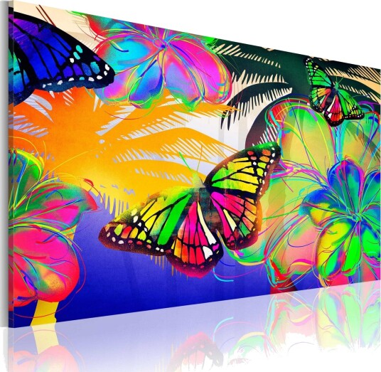 Bilde Exotic butterflies 120x80 Artgeist sp. z o. o.