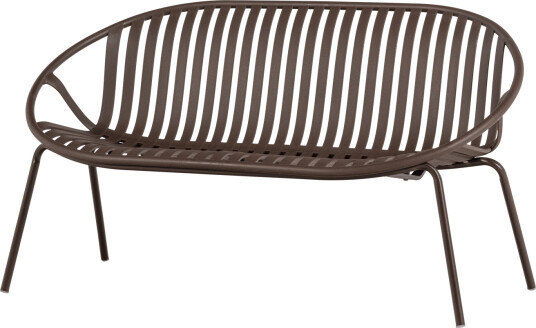 Benk Bruce 134 cm utendørs Lilla/Brun