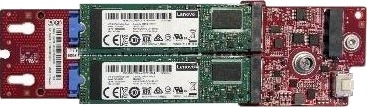 Lenovo 4Y37A09739 M.2 SATA 2-bay RAID enablement kit