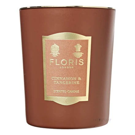 Floris London Scented Candle Cinnamon & Tangerine 175g