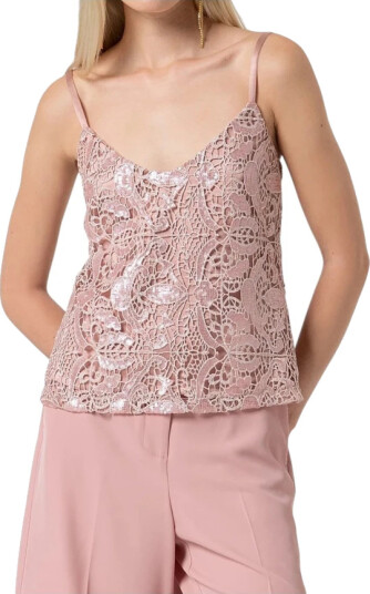 Fracomina Dame Topper Rosa S,