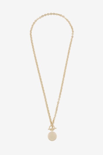 Snö of Sweden Halskjede Essential Coin Pendant Neck 45 cm Gull Snö of Sweden Halskjede Essential Coin Pendant Neck 45 cm Gull