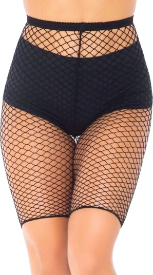Sexy Netting Biker Shorts