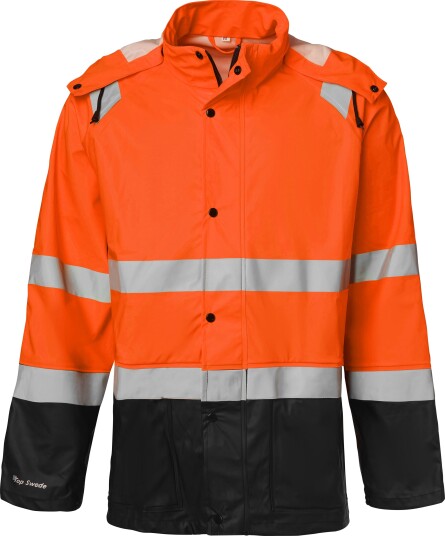 Top Swede Regnjakke 180 Oransje XS