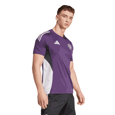Adidas Manchester United Training Jersey 2025/26, treningstrøye, herre Purple XS
