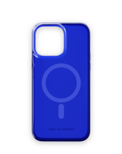 iDeal of Sweden Clear Case Magsafe Iphone 14pm Cobalt Blue