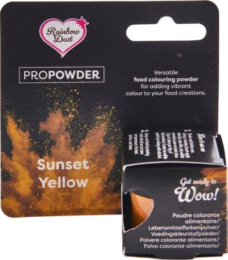 Rainbow Dust Pulverfarge Sitrongul 2g | Slikkepott.No