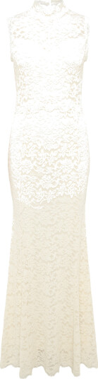 Rosemunde Rwdelicia Lace Sl Maxi Bridal Dress   Cream   M