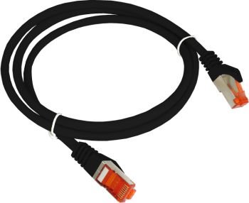 Alantec Patch-Cord S/Ftp Kat.6A Lsoh 0,25M Svart Alantec