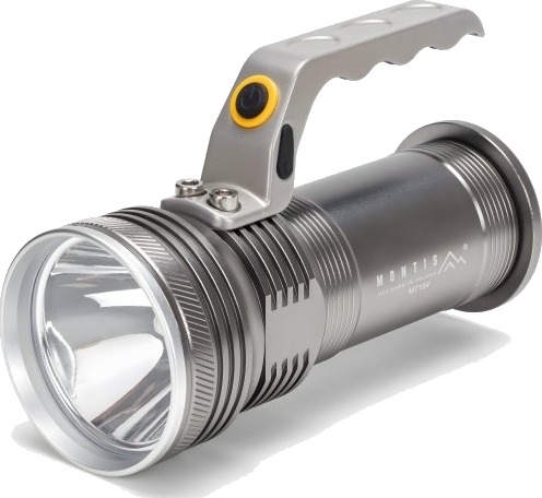 Montis Aluminiowa Reczna Latarka Akumulatorowa Led Mt154, Lommelykt, Grå, Aluminium, Knapper, Led, 5 W Montis Aluminiowa Reczna Latarka Akumulatorowa Led Mt154, Lommelykt, Grå, Aluminium, Knapper, Led, 5 W