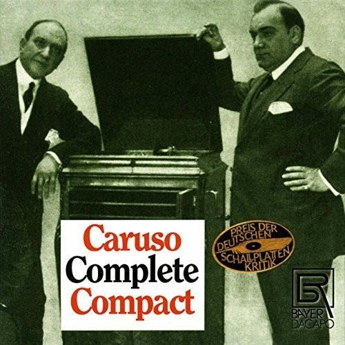 Caruso, Homer, Scotti, Ancona, Sembric  Caruso  Complete Recordings  CD