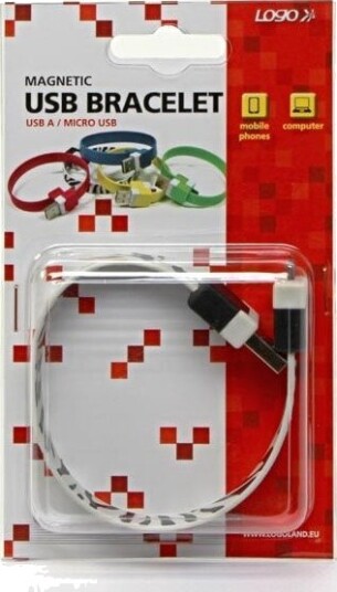 Usb-Logo-Kabel Usb-A Til Microusb 0,25 M Gul