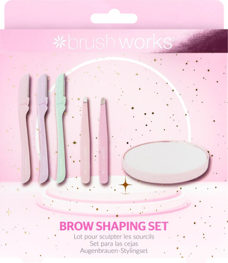 Brushworks Brow Shaping Set Limited Edition