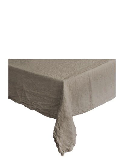 Au Maison Dug-Hør Basic-Vasket - Beige - 142X270CM