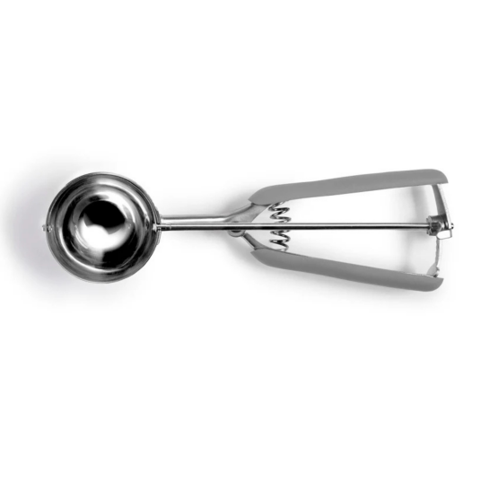 Ergonomisk Isskje Med Utkaster – 4 Cm 