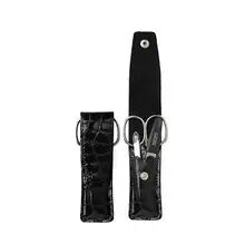 DuKaS PL808 Synthetic Leather Solingen Black travel manicure