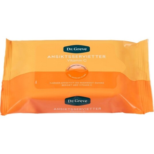Dr. Greve Vitamin C Ansiktsservietter 20pcs
