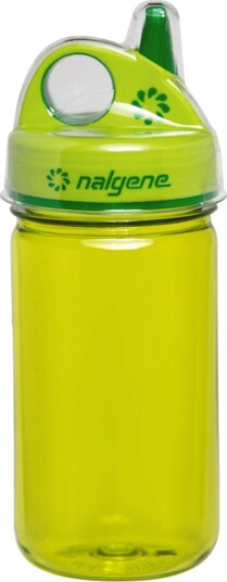 Nalgene Grip-n-Gulp Drikkeflaske Barn 350ml - Grønn