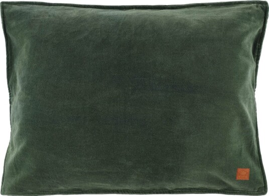 Fanni K Pute fløyel 50x70 cm mosegrønn