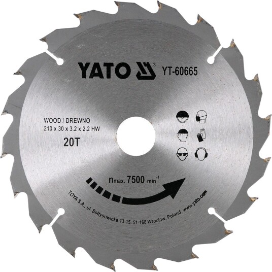 YATO YT 60665 Mellomleggsskive vinkelsliper