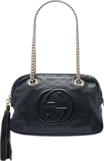 Gucci Vintage Dame Pre owned Svart ONE SIZE, Gucci Vintage Dame Pre owned Svart ONE SIZE,
