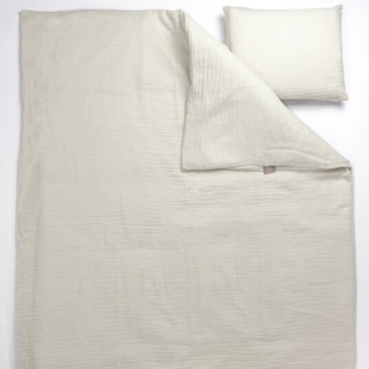 NG Baby Dynetrekk Cradle Muslin Ivory