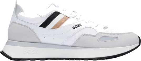 Boss Herre Sko Hvit 43 EU,