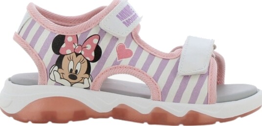 Disney Minni Mus Blinkende Sandaler White/Light Pink 32