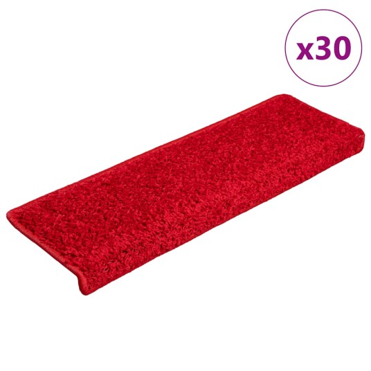 Trappematter 30 stk 65x21x4 cm rød 8721288459510 Trappematter 30 stk 65x21x4 cm rød 8721288459510