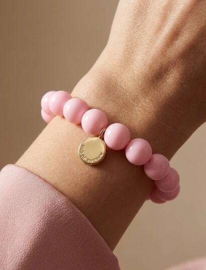 SNÖ of Sweden Bubble Big Elastic Brace G/Light Pink Onesize Pink ONE SIZE