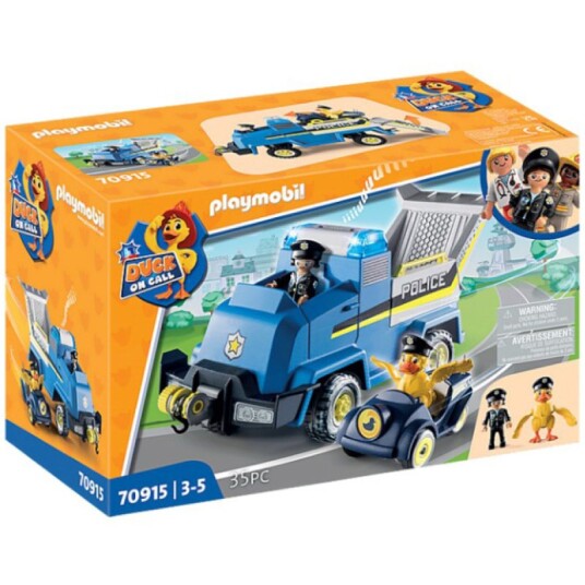 Playmobil Duck On Call Politibil 70915