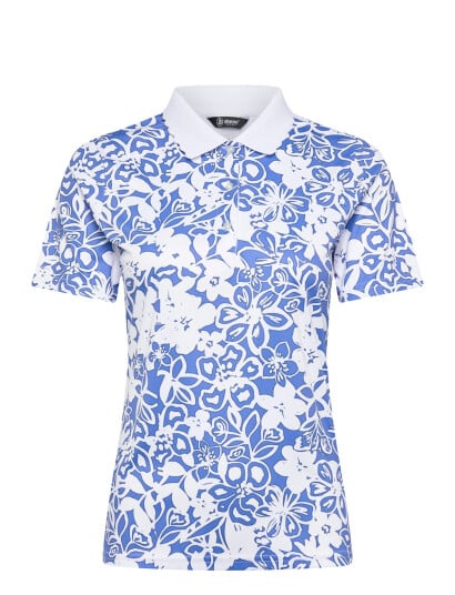 Abacus Lds Victoria Drycool Polo - Blue - L