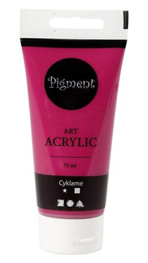 Creativ Company Pigment Art Acrylic Paint Cyklame 75ml
