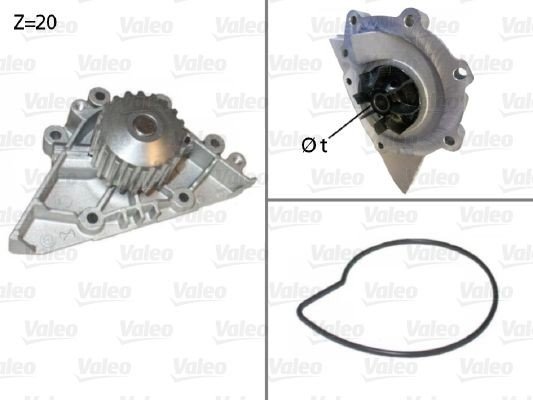 VALEO 506720 Vannpumpe VALEO 506720 Vannpumpe