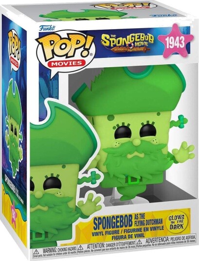 Northix POP-figur Svampebob Søk etter Firkant Svampebob som den flyvende hollenderen