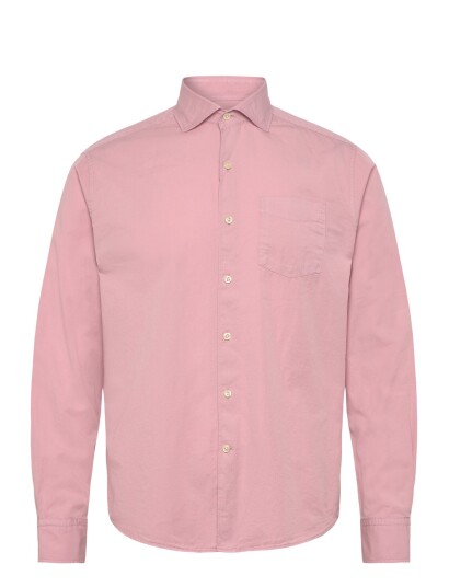 Oscar Jacobson Reg Fit Wide Spread C Gd Twill   Pink   L