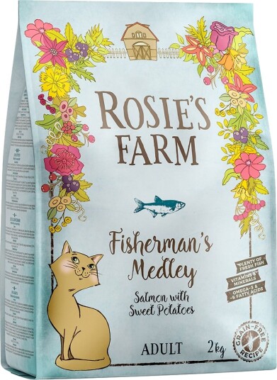 Rosie'S Farm Adult Laks Med Søtpotet 3 X 2 kg