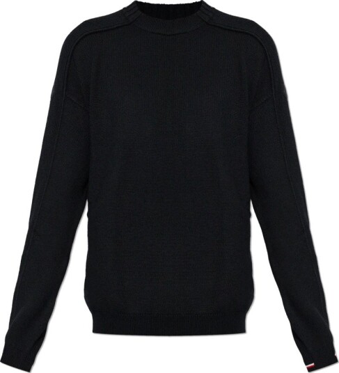 Moncler Herre Strikkevarer Svart XL,