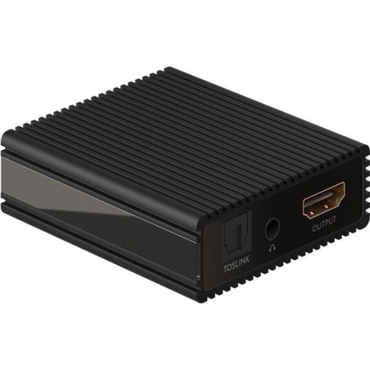 Goobay HDMI Audio Extractor 4K 60Hz - Svart