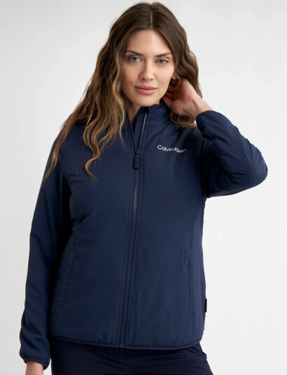 Calvin Klein Golf Faye Full Zip Jacket - Navy - XL Calvin Klein Golf Faye Full Zip Jacket - Navy - XL